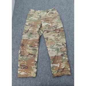 Military OCP Camo Pants Mens Medium Short Brown Cargo Utility Ripstop ACU